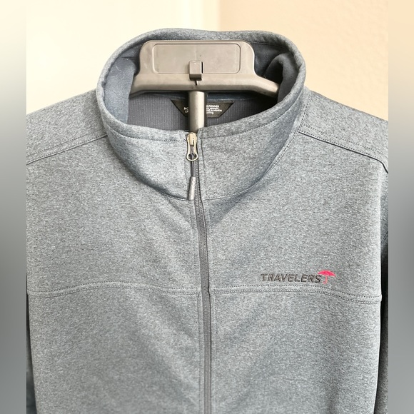 The North Face Ridgewall Soft Shell Jacket - Dark Grey/Heather XXL - Picture 2 of 13